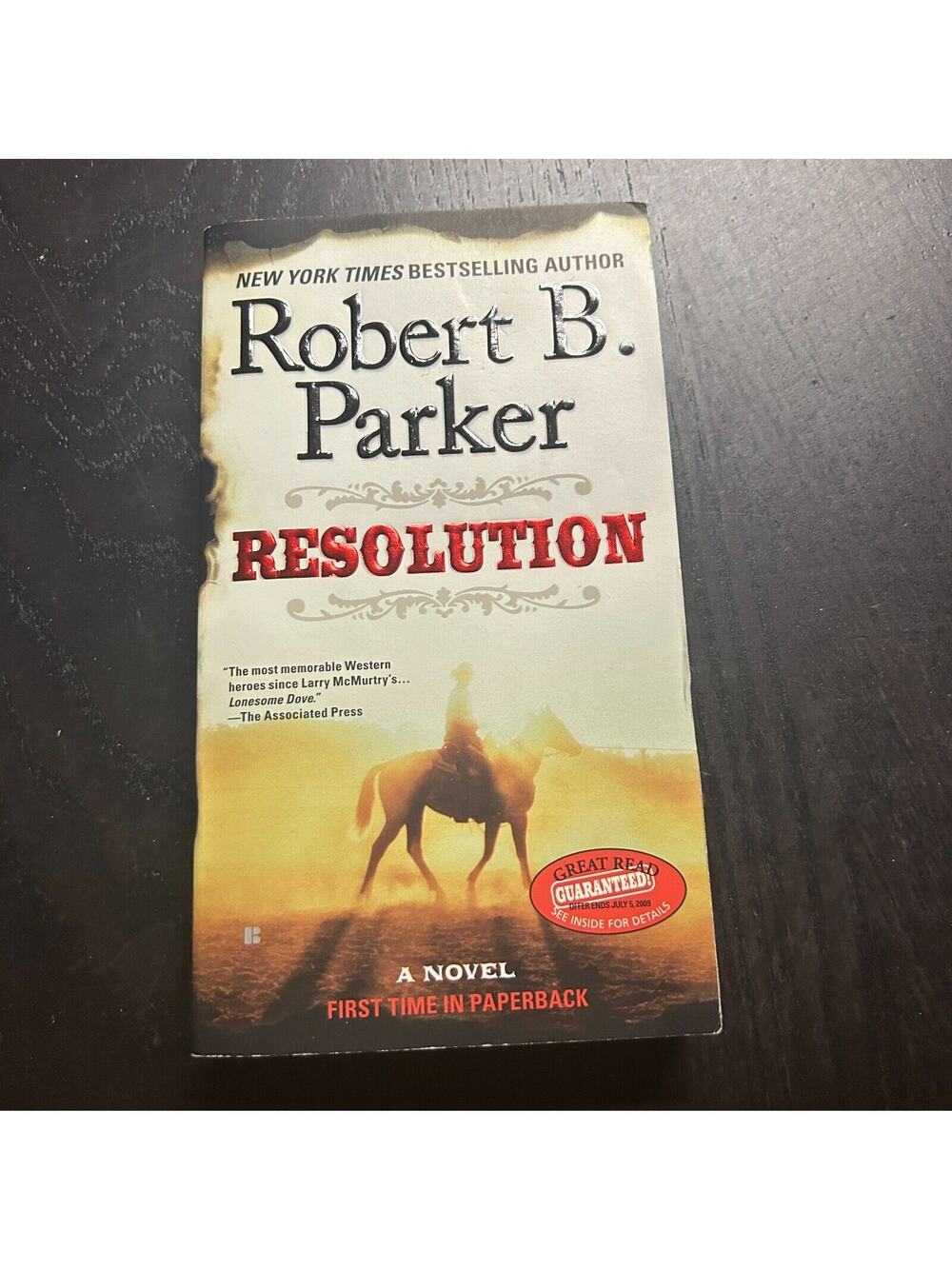 A Cole and Hitch Novel Ser.: Resolution by Robert B. Parker 2009 - Picture 1 of 5
